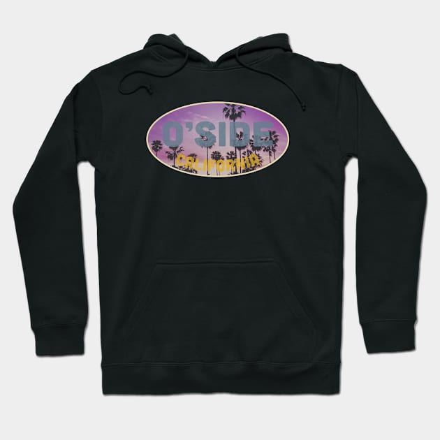 California Ocean Side Hoodie by tonyspencer